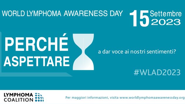 Giornata Mondiale Consapevolezza linfoma